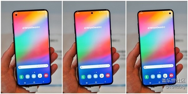 三星Galaxy S10曝光：三種型號(hào) 或提供5G版本
