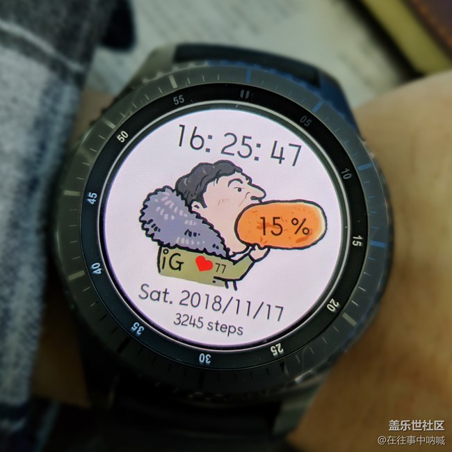 分享一個王思聰?shù)念^像表盤