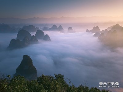 【為中國添色】霧鎖漓江