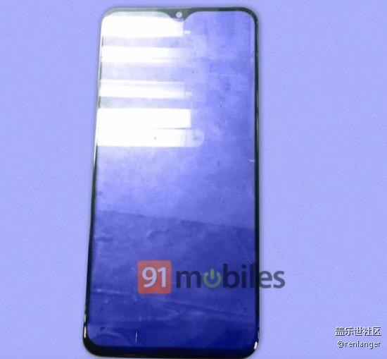三星Galaxy M20前面板曝光：終究還是上了水滴屏