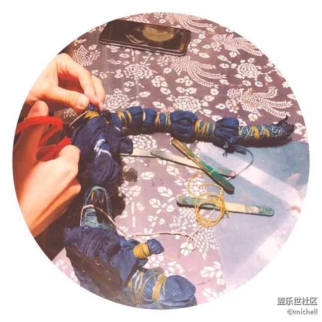 星部落線下活動(dòng)——第一次學(xué)扎染 星部落線下活動(dòng)——第一次學(xué)扎染