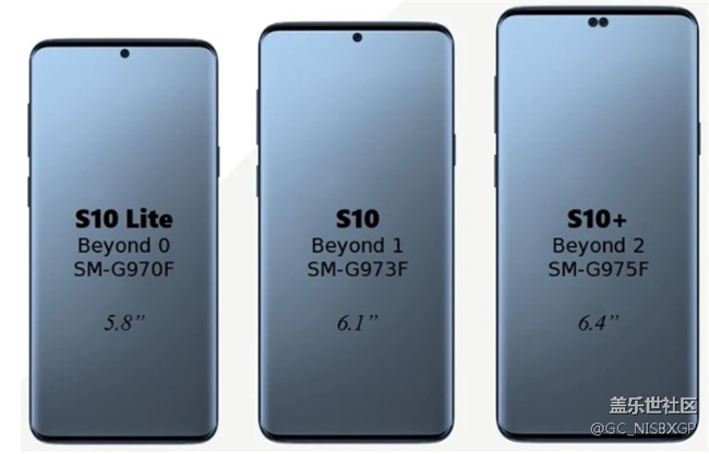 三星S10+最新渲染圖曝光：攝像頭位置再變