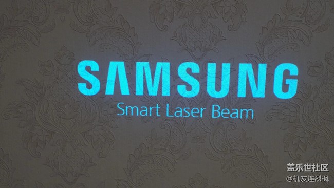 隨身攜帶的智能投影儀，三星智能激光投影儀微體驗(yàn)。