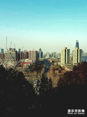 山下的山東省省會濟南市