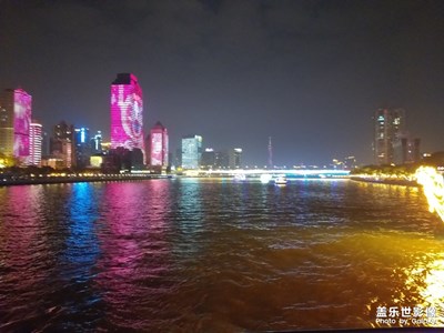 大年三十夜游珠江