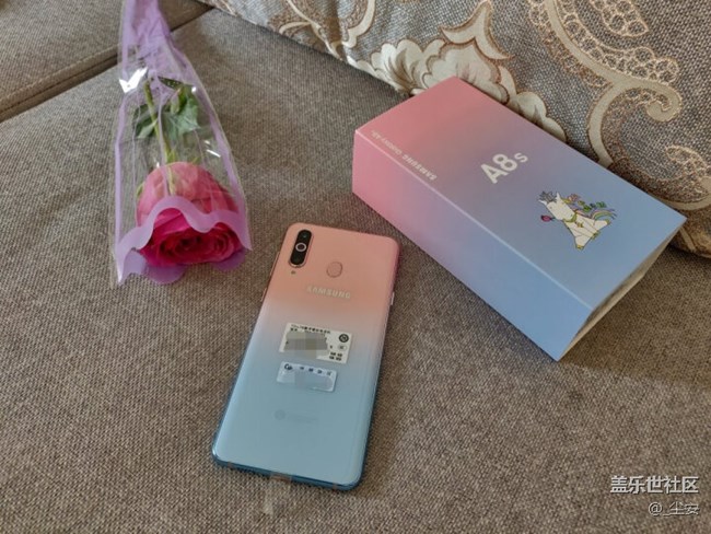 三星A8S首批用戶曬單照，也太好看了吧！