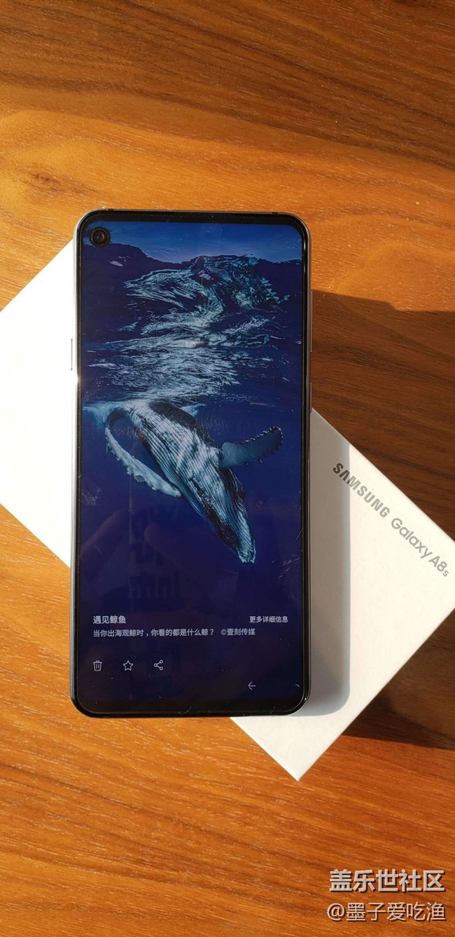 黑瞳全視屏-三星A8s攝影評測