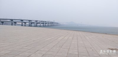 冬天的跨海大橋，拍才知道。