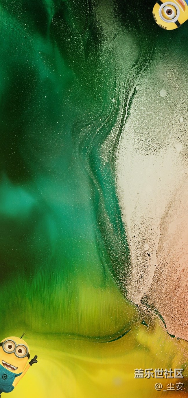 【三星S10壁紙】三星S10小黃人融合原生壁紙35張