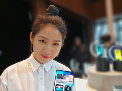 【三星GalaaxyS10發(fā)布會現(xiàn)場】 產(chǎn)品展示區(qū)實錄