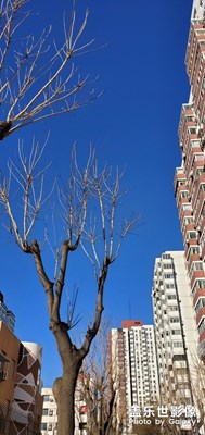 s10+記錄的北京藍(lán)天，告訴你什么叫水洗藍(lán)