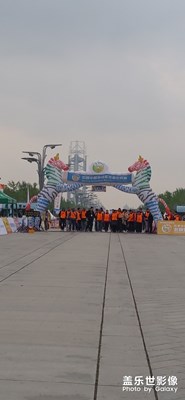 雨后晨跑賞美景