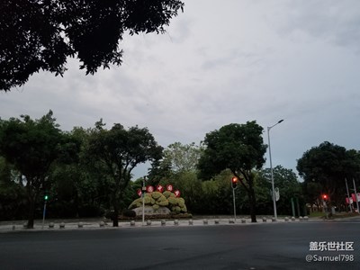 Note8隨手拍，下班后不懼風(fēng)雨跑10k，花城-二沙兩圈