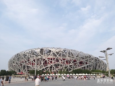 鳥巢，水立方