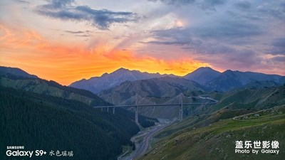 賽里木湖-果子溝晚