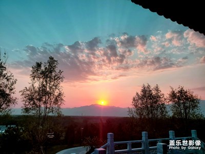 【淺秋時(shí)光】+落日