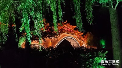 臺兒莊古城夜景