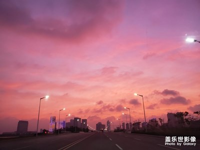 【上下班隨想】晚霞