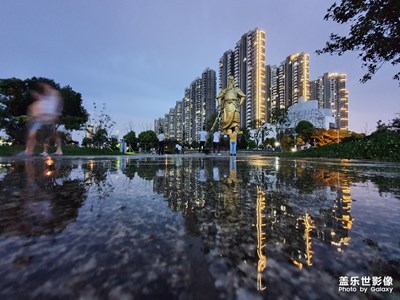 【倒影】+ 黃昏漫步