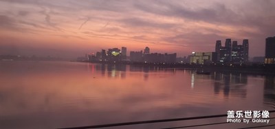 傍晚高鐵動車隨拍