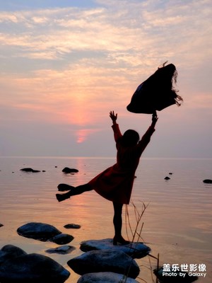 舞動夕陽
