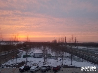 【身邊的景色】+雪后夕陽(yáng)