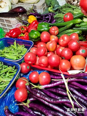 【身邊的景色】+菜場的顏色
