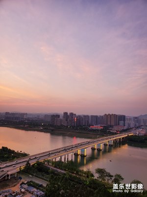 邕江晚霞
