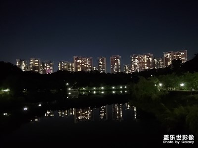 江門市豐樂公園夜拍