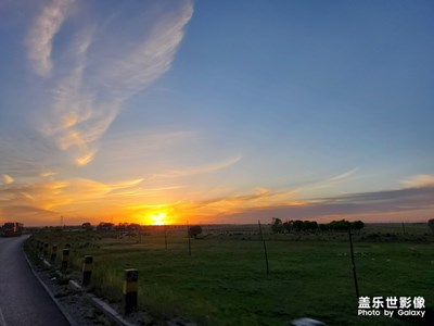 內(nèi)蒙的傍晚