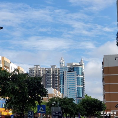 海邊的城市風(fēng)光