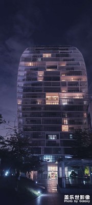 夜晚建筑