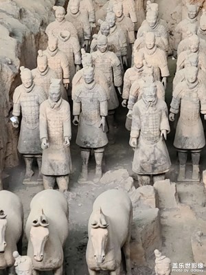 壯觀的秦軍軍陣