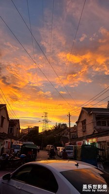 夕陽(yáng)西下