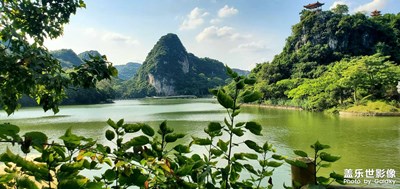 山水典范看廣西喀斯特地貌很獨特