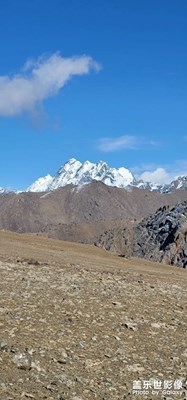 在烏魯木齊市的天山