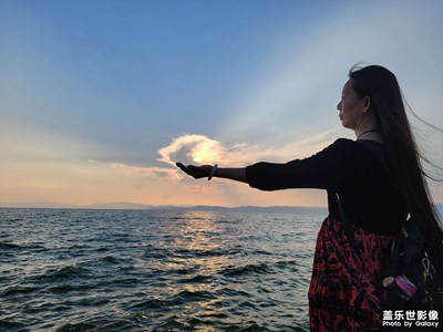 星攝－海晏日落