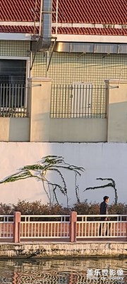 小蠻腰與爬墻虎壁畫(huà)