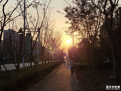 遇見美好的傍晚也是一樁幸事