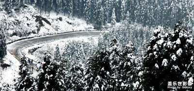 來自南方人的新年第一場雪