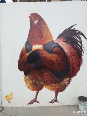 鄉(xiāng)村圖畫墻