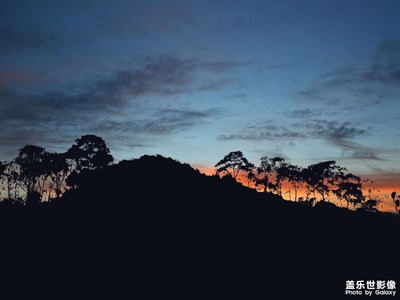 2022.3.6記錄一下老家晚霞