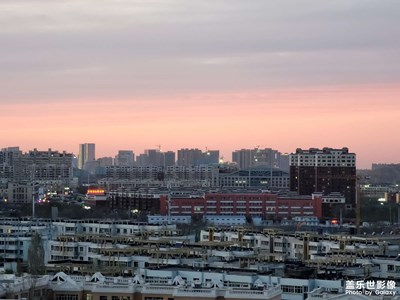 今日照片   晚霞