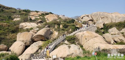 上海東海大橋港口。旅游景點