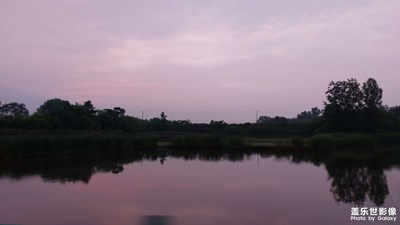 A52在移動中拍照的效果