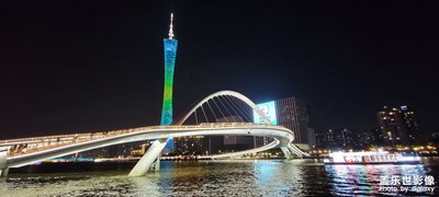 【與光影同行】+夜色朦朧海心橋&小蠻腰