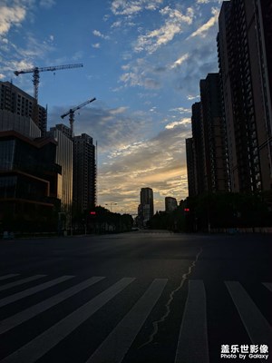 今天早晨的太陽