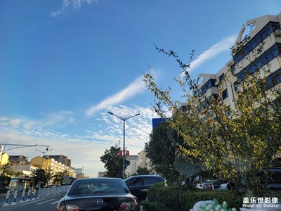 做標(biāo)中國(guó)射陽的天空