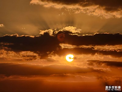 【我的小長假】落日余暉