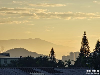 新的一天，一縷陽光